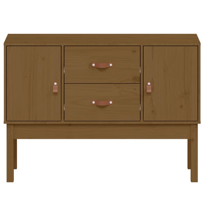 Sideboard Honigbraun 110x40x78 cm Massivholz Kiefer