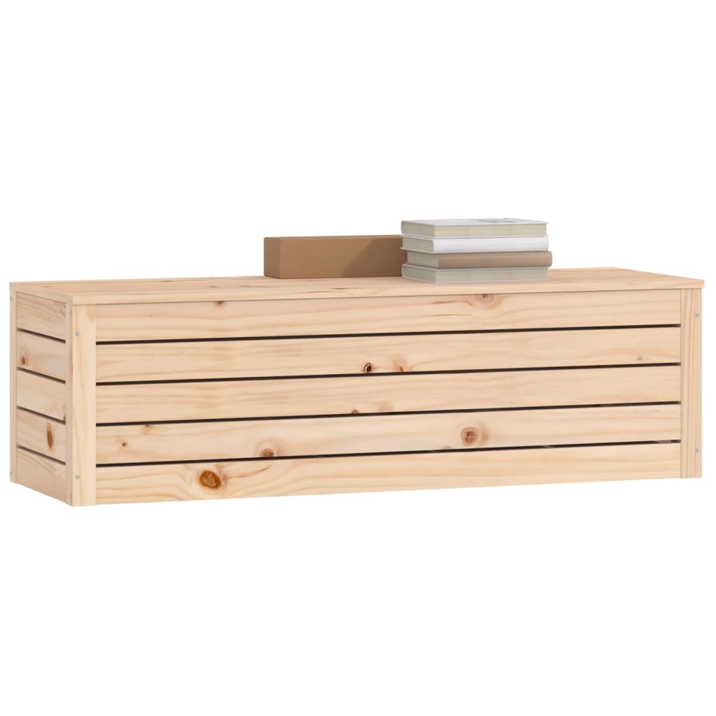 Truhe 109x36,5x33 cm Massivholz Kiefer