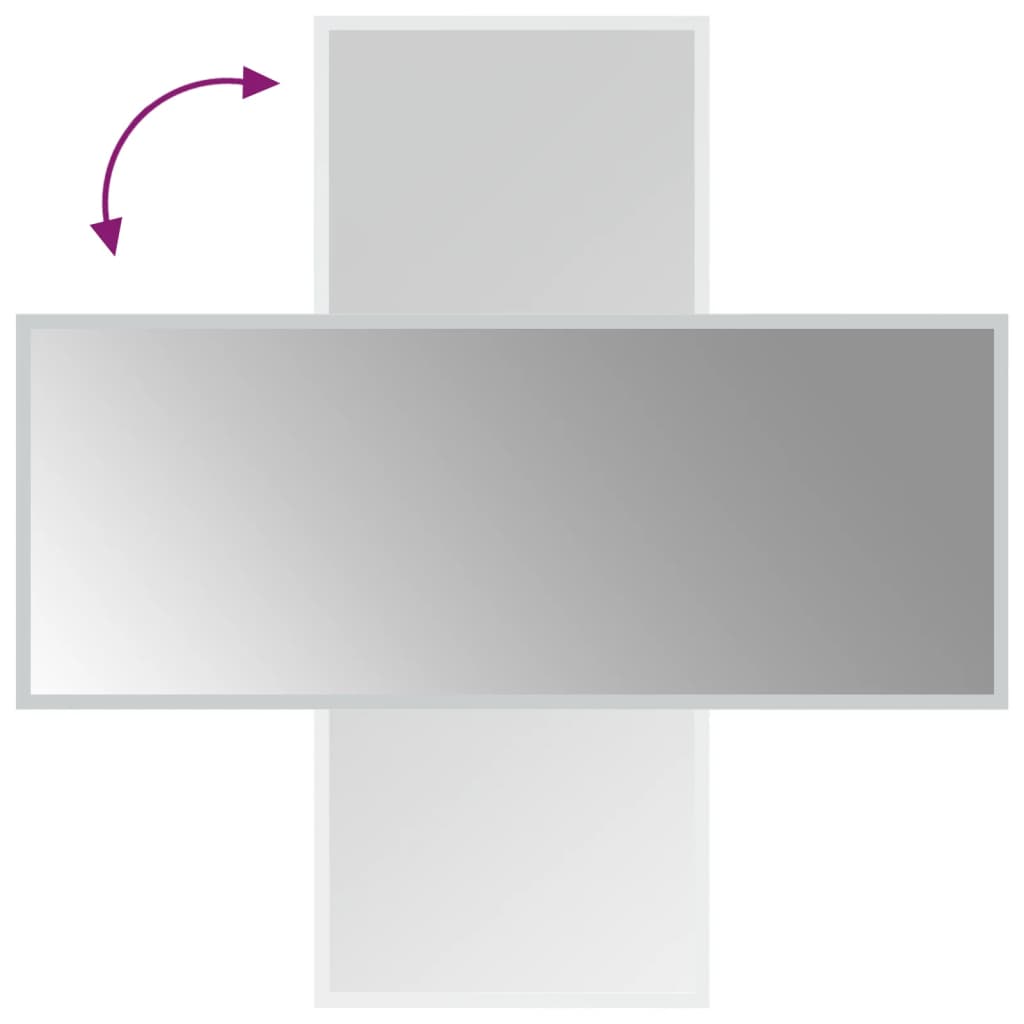 LED-Badspiegel 40x100 cm