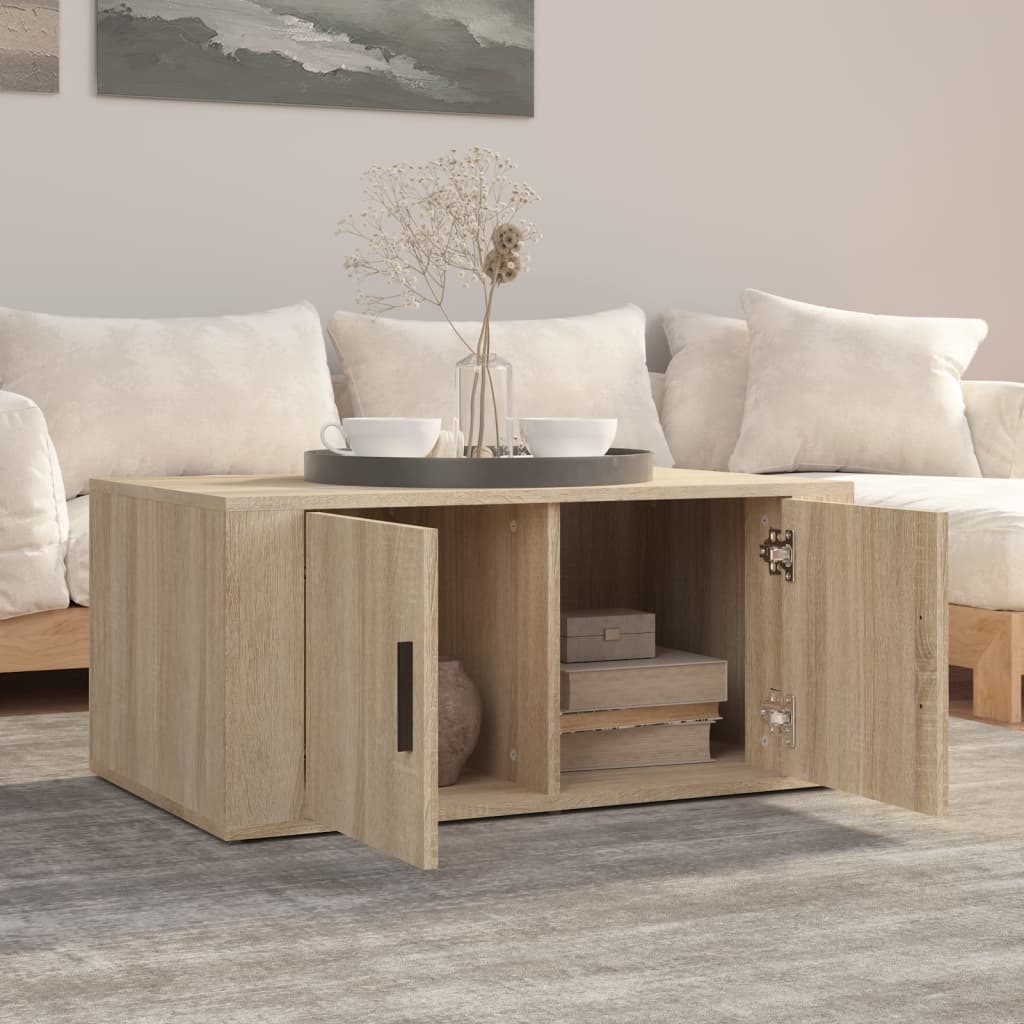 Sofabord Sonoma eg 80x50x36 cm træmateriale