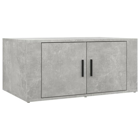 Couchtisch Betongrau 80x50x36 cm Holzwerkstoff