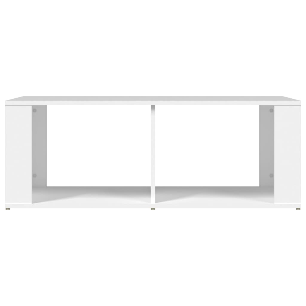 Sofabord Hvid 100x50x36 cm Træ Materiale