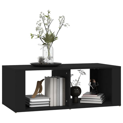 Sofabord Sort 100x50x36 cm Træ Materiale