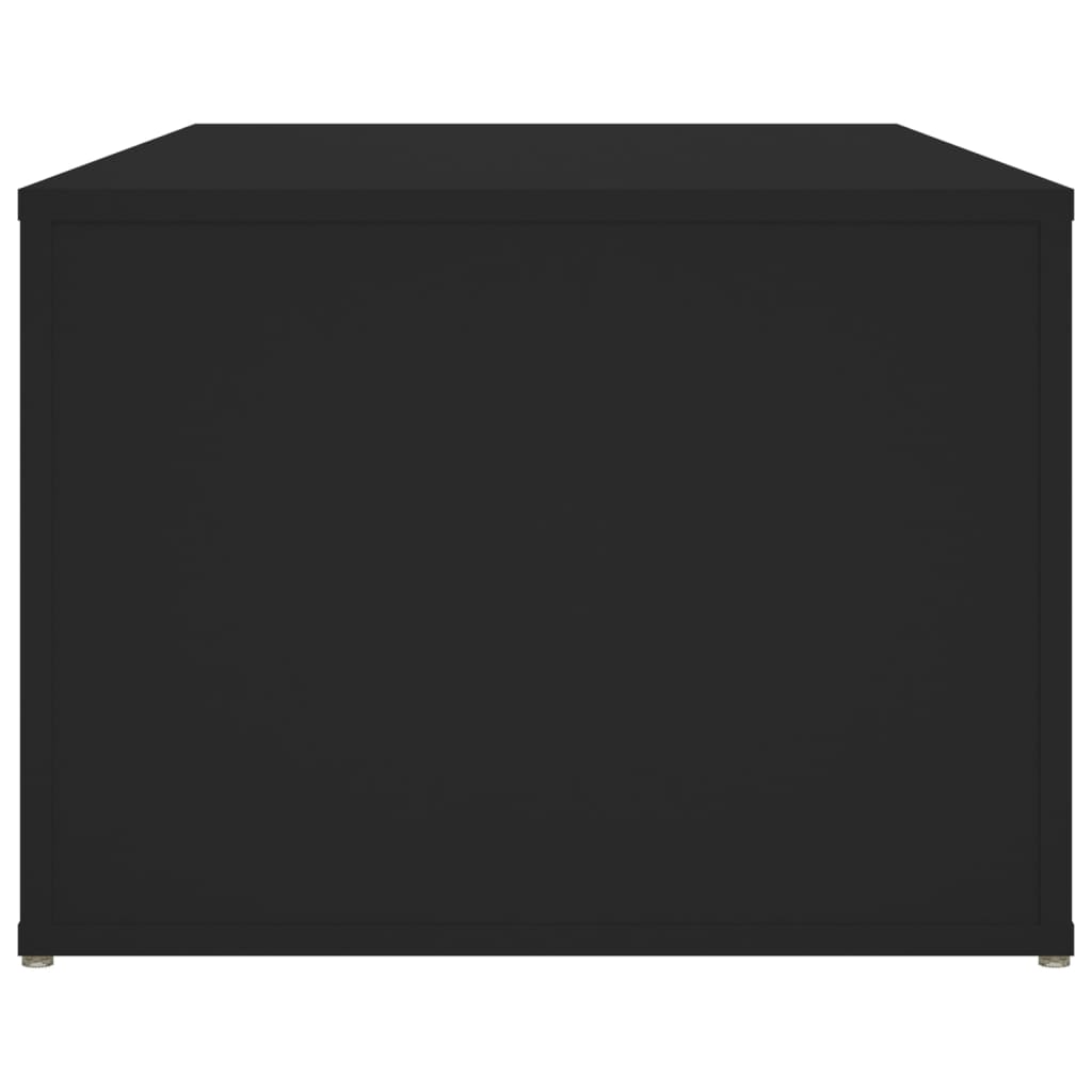 Sofabord Sort 100x50x36 cm Træ Materiale