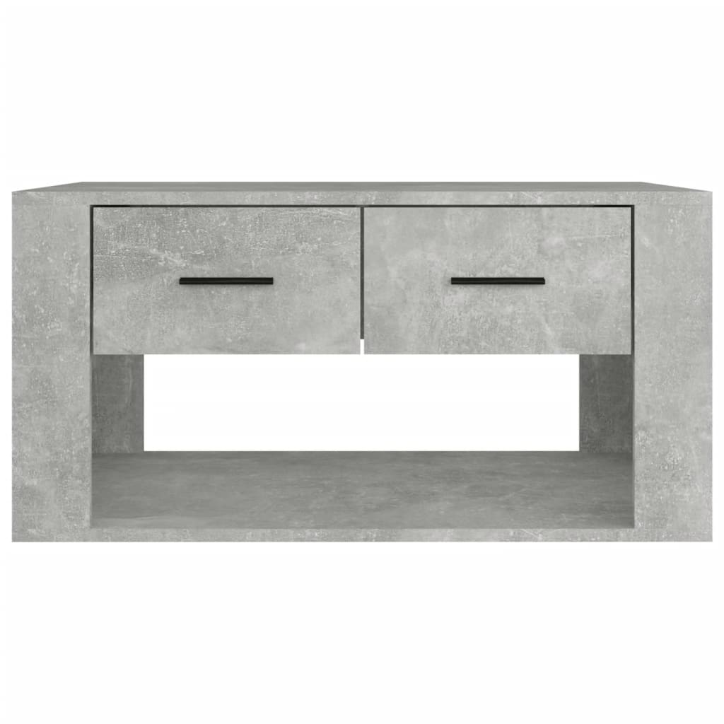 Couchtisch Betongrau 80x50x40 cm Holzwerkstoff