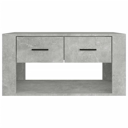 Couchtisch Betongrau 80x50x40 cm Holzwerkstoff