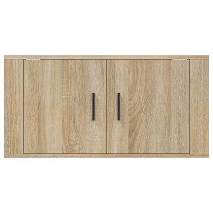 TV-Wandschrank Sonoma-Eiche 80x34,5x40 cm