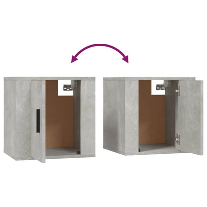 TV-Wandschrank Betongrau 40x34,5x40 cm