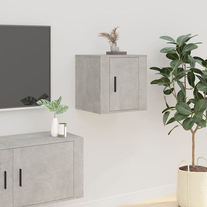 TV overskabe 2 stk Betongrå 40x34,5x40 cm