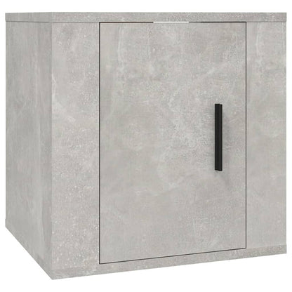TV overskabe 2 stk Betongrå 40x34,5x40 cm
