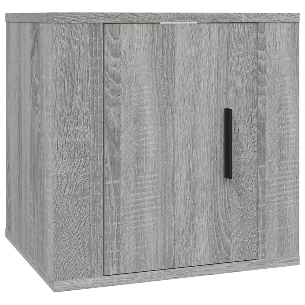 TV overskabe 2 stk Grå Sonoma 40x34,5x40 cm