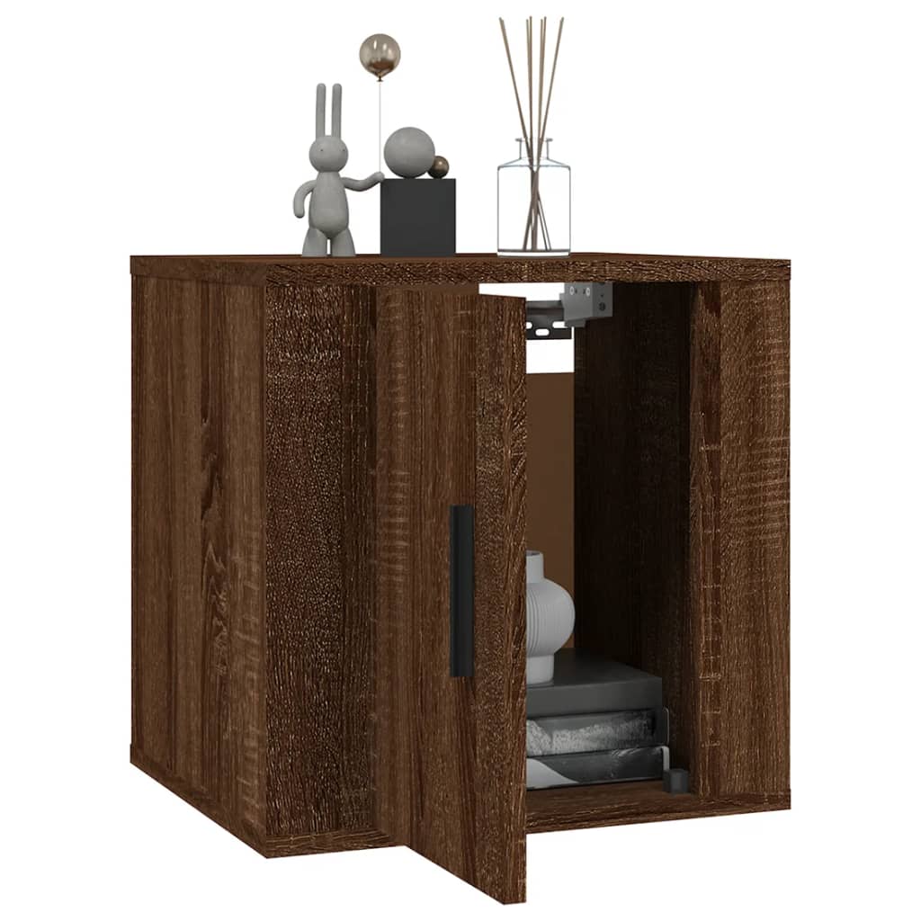TV overskabe 2 stk Brun eg look 40x34,5x40 cm