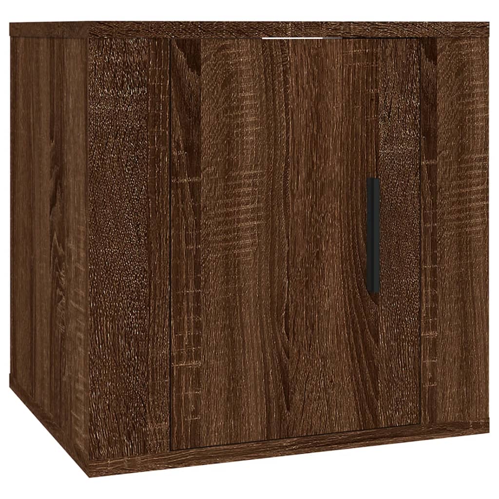 TV overskabe 2 stk Brun eg look 40x34,5x40 cm