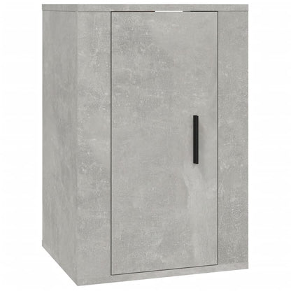 TV overskabe 2 stk Betongrå 40x34,5x60 cm