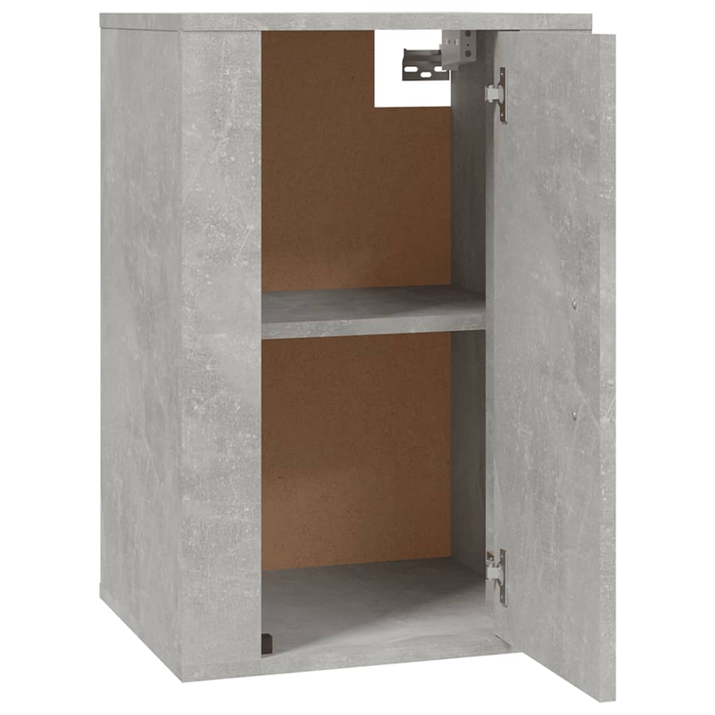 TV overskabe 2 stk Betongrå 40x34,5x60 cm
