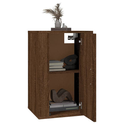 TV overskabe 2 stk Brun eg look 40x34,5x60 cm