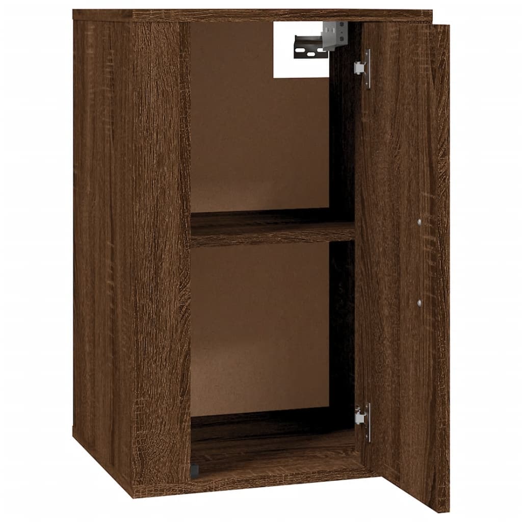 TV overskabe 2 stk Brun eg look 40x34,5x60 cm