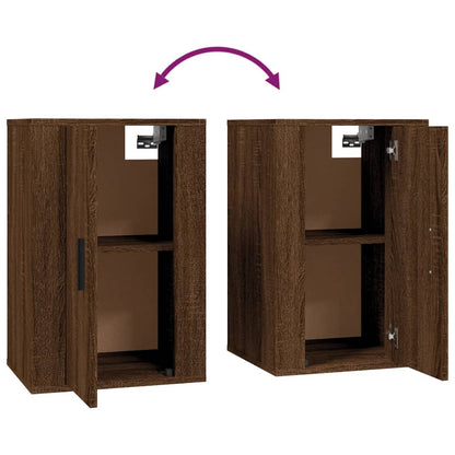 TV overskabe 2 stk Brun eg look 40x34,5x60 cm