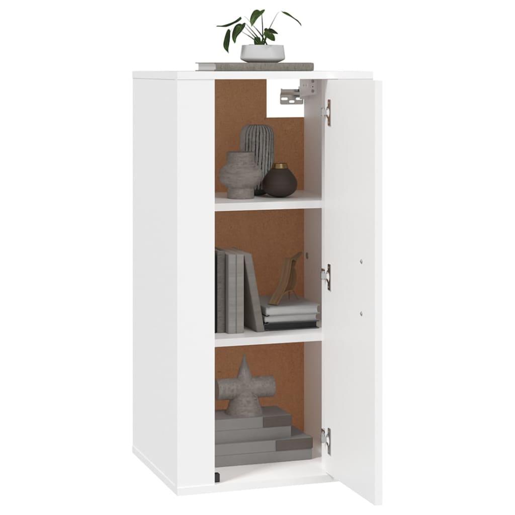 TV overskab hvid 40x34,5x80 cm