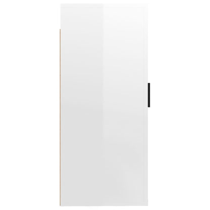 TV overskab hvid højglans 40x34,5x80 cm