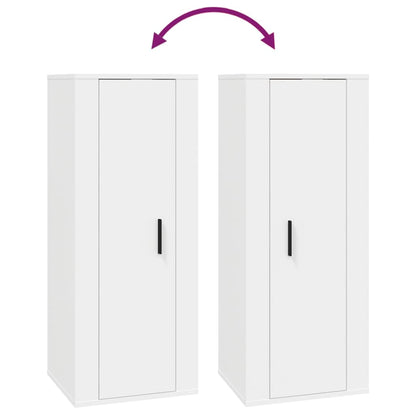 TV-Wandschrank Weiß 40x34,5x100 cm