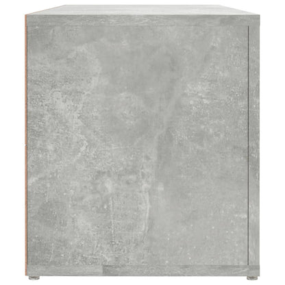 TV-Schrank Betongrau 100x31,5x35 cm Holzwerkstoff