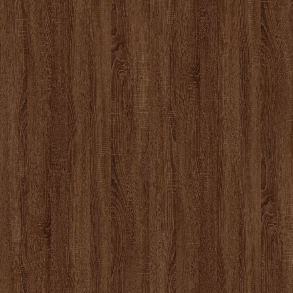 Beistelltische 2 Stk. Braun Eiche 50x46x35 cm Holzwerkstoff