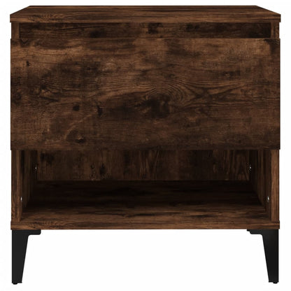 Sidebord røget eg 50x46x50 cm træmateriale
