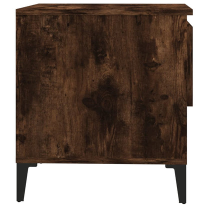 Sidebord røget eg 50x46x50 cm træmateriale