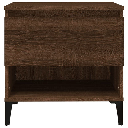 Sideborde 2 stk Brun eg look 50x46x50 cm