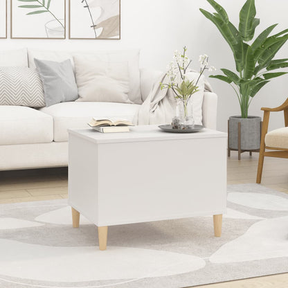 Couchtisch Weiß 60x44,5x45 cm Holzwerkstoff