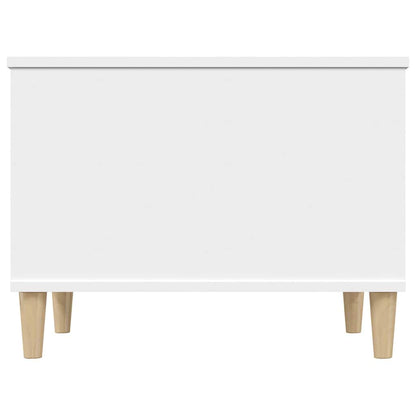 Couchtisch Weiß 60x44,5x45 cm Holzwerkstoff