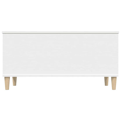 Couchtisch Weiß 90x44,5x45 cm Holzwerkstoff