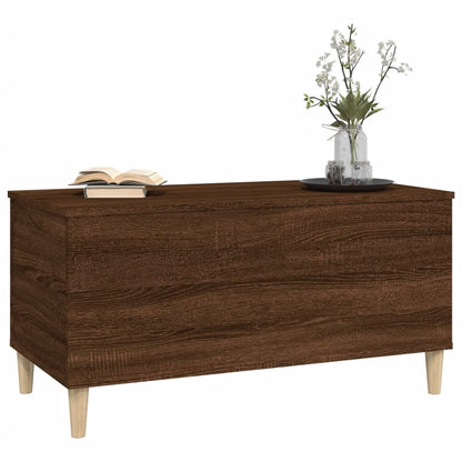 Couchtisch Braun Eichen-Optik 90x44,5x45 cm Holzwerkstoff