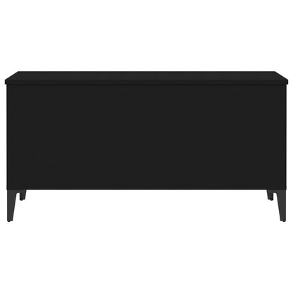 Sofabord Sort 90x44,5x45 cm Træ Materiale