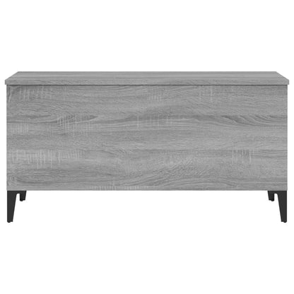 Couchtisch Grau Sonoma 90x44,5x45 cm Holzwerkstoff