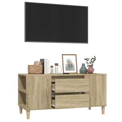 Tv-møbel Sonoma eg 102x44,5x50 cm træmateriale