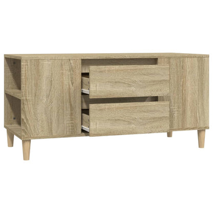 Tv-møbel Sonoma eg 102x44,5x50 cm træmateriale