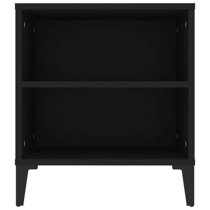 TV-skab Sort 102x44,5x50 cm Træ Materiale