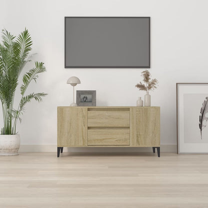 Tv-møbel Sonoma eg 102x44,5x50 cm træmateriale