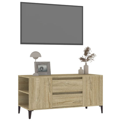 Tv-møbel Sonoma eg 102x44,5x50 cm træmateriale
