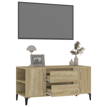 Tv-møbel Sonoma eg 102x44,5x50 cm træmateriale