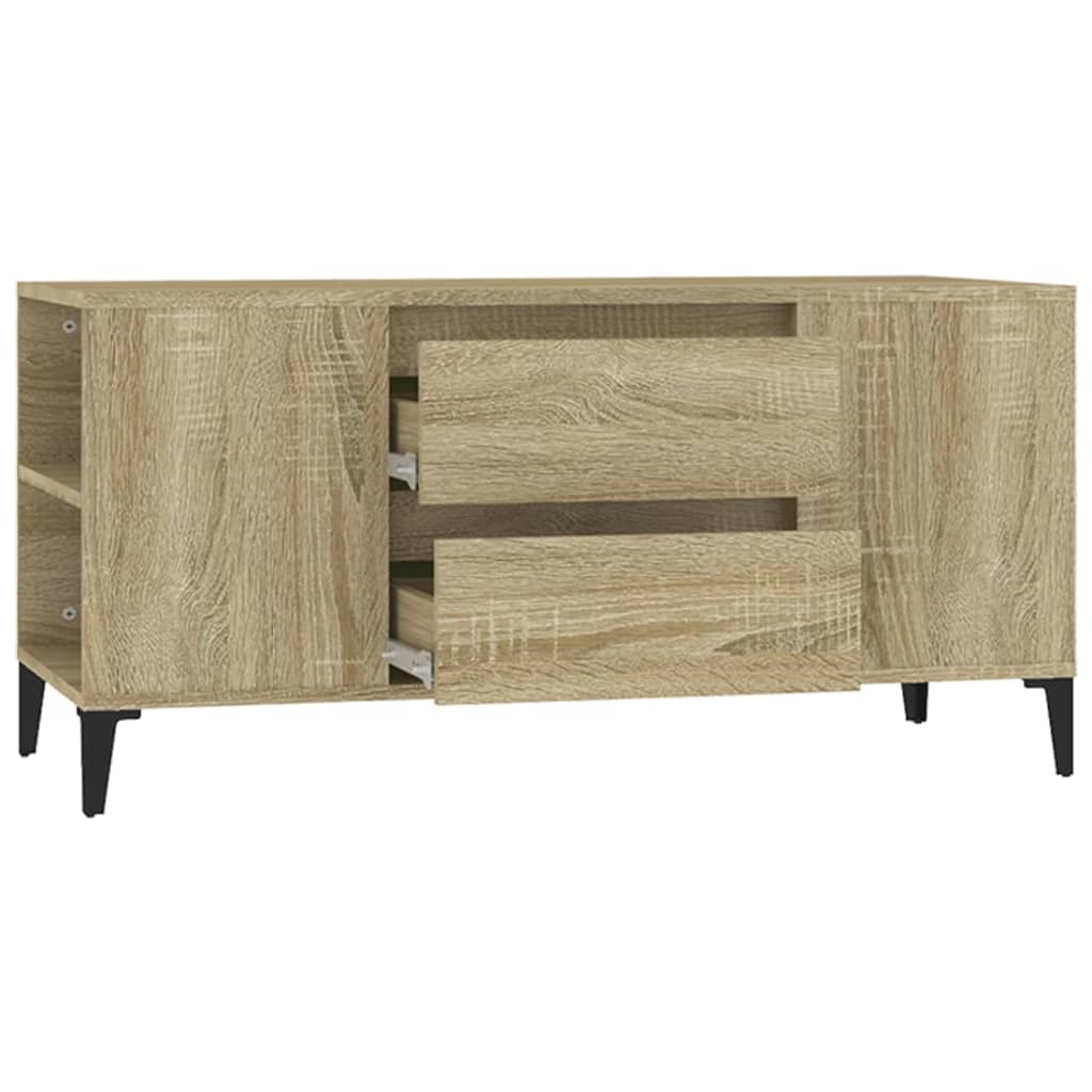 Tv-møbel Sonoma eg 102x44,5x50 cm træmateriale