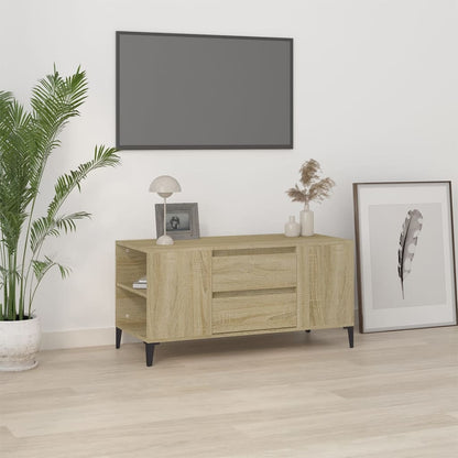 Tv-møbel Sonoma eg 102x44,5x50 cm træmateriale