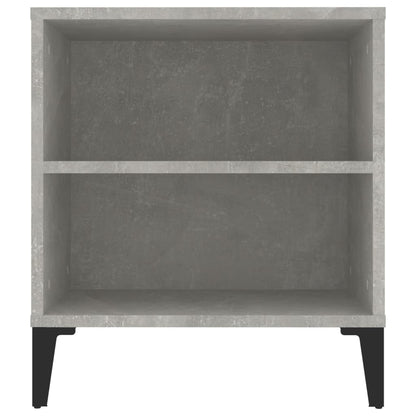 TV-Schrank Betongrau 102x44,5x50 cm Holzwerkstoff