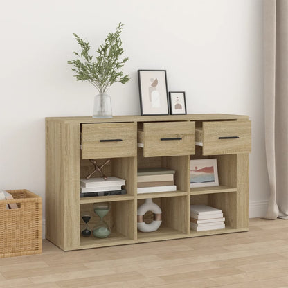 Sideboard Sonoma-Eiche 100x30x59,5 cm Holzwerkstoff