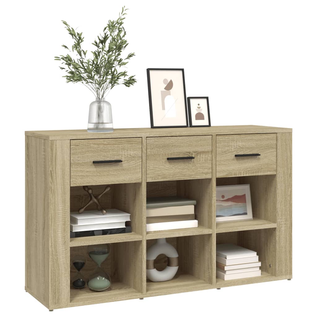 Sideboard Sonoma-Eiche 100x30x59,5 cm Holzwerkstoff