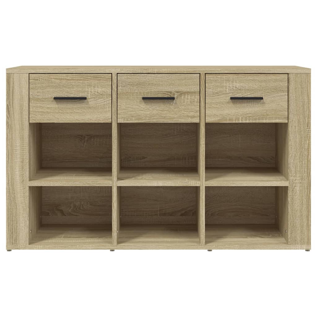 Sideboard Sonoma-Eiche 100x30x59,5 cm Holzwerkstoff