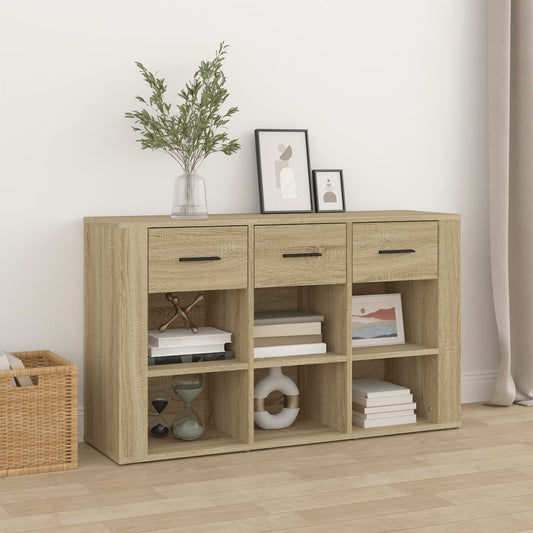 Sideboard Sonoma-Eiche 100x30x59,5 cm Holzwerkstoff