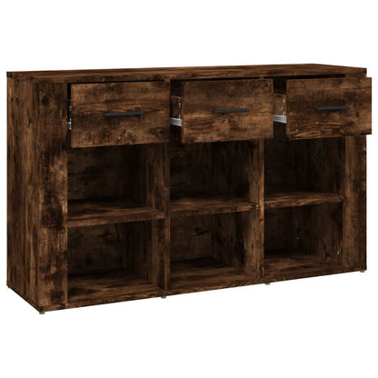 Sideboard Räuchereiche 100x30x59,5 cm Holzwerkstoff